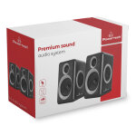 POWERTECH ηχεία Premium sound PT-972, 2x 3W RMS, 3.5mm, μαύρα - Image 3