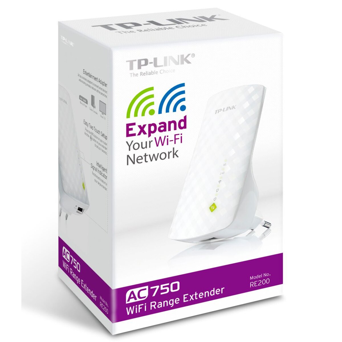 RE200-2 TP-LINK WiFi Range Extender AC750, Ver. 4.0 - Image 3