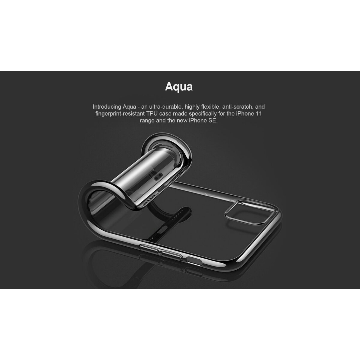 RRPCIP12AB-2 ROCKROSE θήκη Aqua για iPhone 12 mini, μαύρη - Image 4