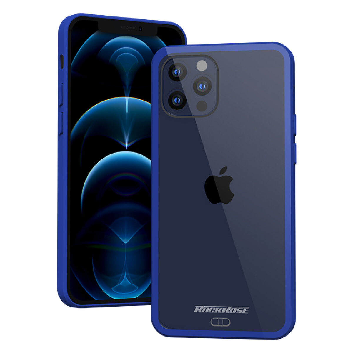 RRPCIP12ABL-1 ROCKROSE θήκη Aqua για iPhone 12 mini, μπλε - Image 2