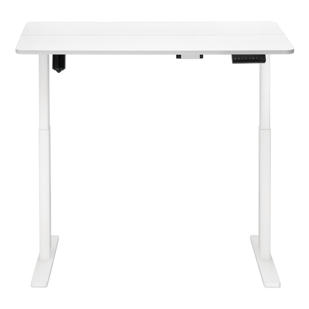 BRATECK ηλεκτρικό γραφείο S08-22D-B, ρυθμιζόμενο ύψος, 120x60cm, λευκό - Image 3