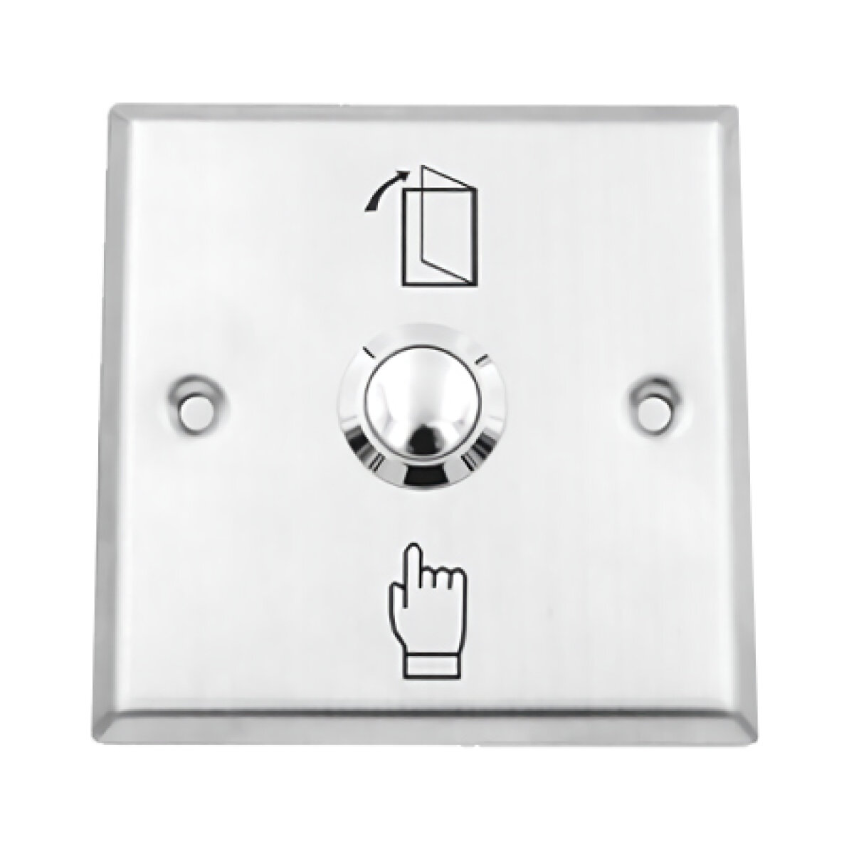 SECUKEY Χωνευτό μπουτόν SCK-CBUTTON2, 3Α, ασημί - Image 3