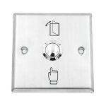 SECUKEY Χωνευτό μπουτόν SCK-CBUTTON2, 3Α, ασημί - Image 3