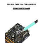 SUGON σταθμός συγκόλλησης 212 με κολλητήρι & air gun, 760W, 200-450 °C - Image 6