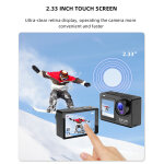 SJCAM action camera SJ8, 2x οθόνες, 4K, 20MP, Wi-Fi, αδιάβροχη, μαύρη - Image 4