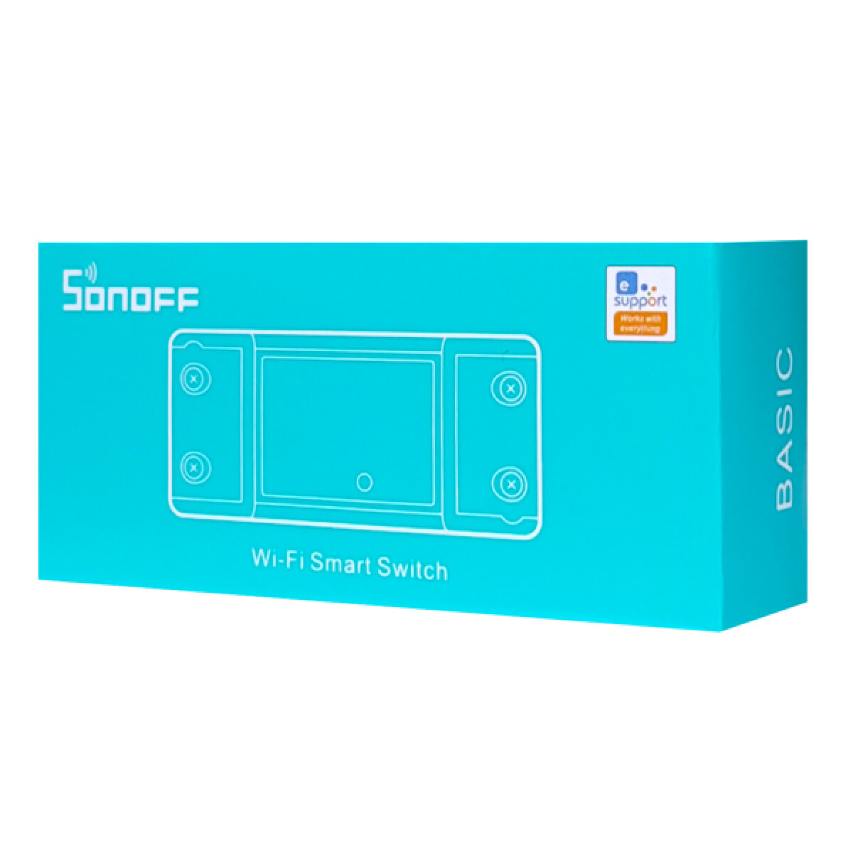 SNF-BASICR2-4 SONOFF Smart Διακόπτης BASICR2, Wifi, 10A, λευκός - Image 4
