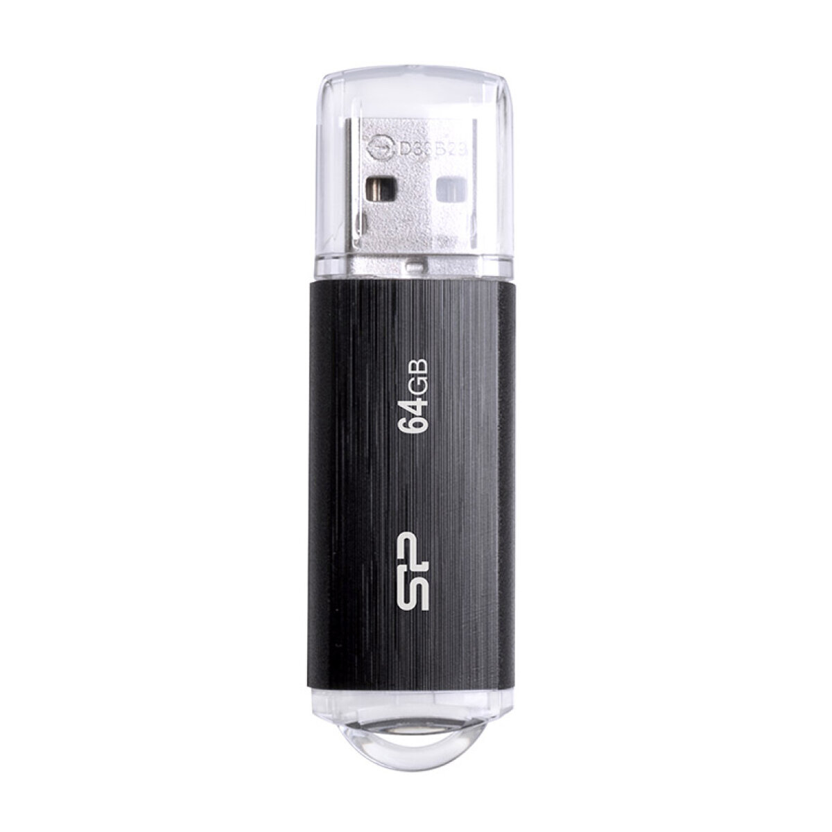 SP064GBUF2U02V1K SILICON POWER USB Flash Drive Ultima U02, 64GB, USB 2.0, μαύρο - Image 1