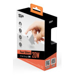 SILICON POWER φορτιστής τοίχου SP20WASYQM121PCW, USB-C, PD 20W, λευκός - Image 4