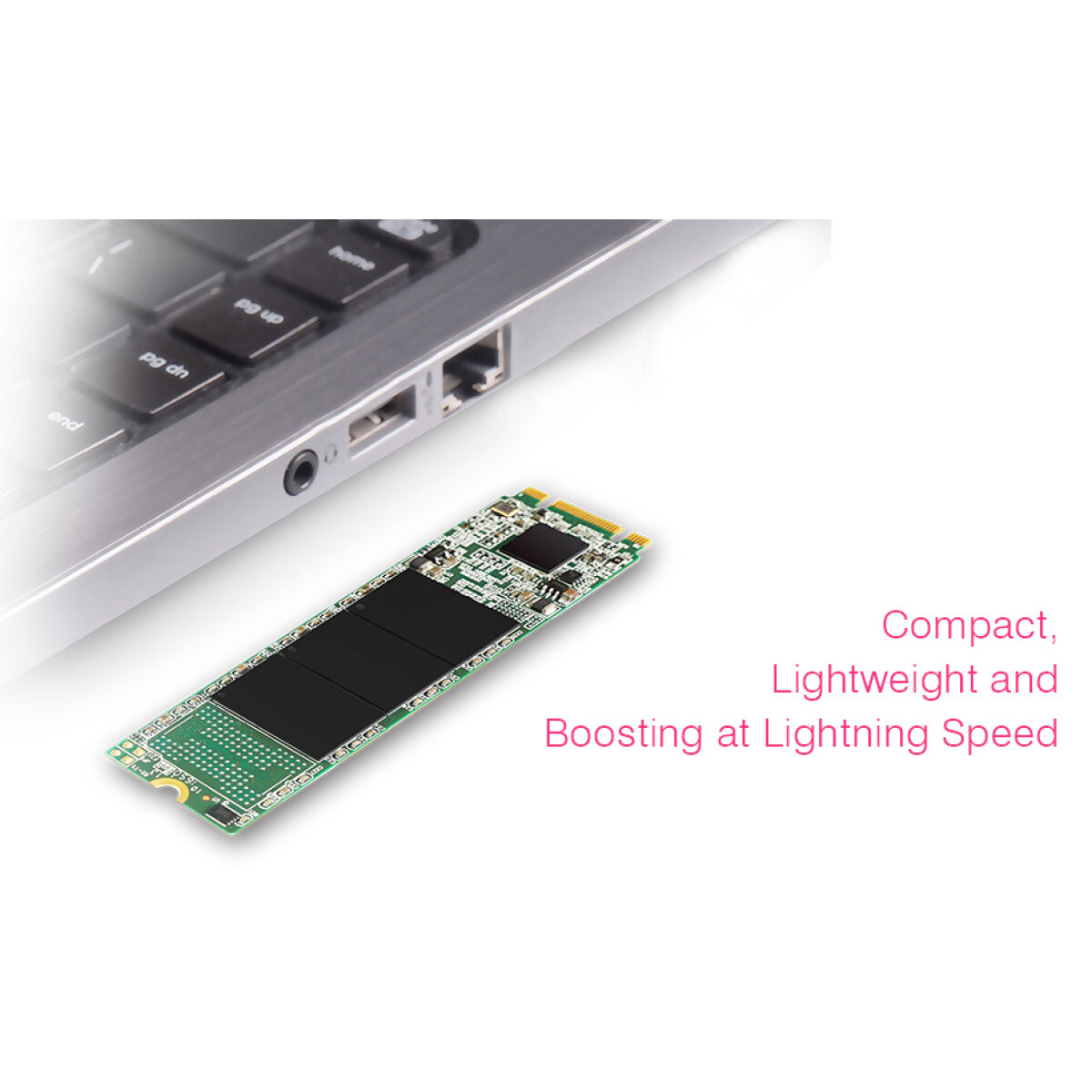 SP512GBSS3A55M28-1 SILICON POWER SSD A55, 512GB, M.2 2280, SATA III, 560-530MB/s - Image 2