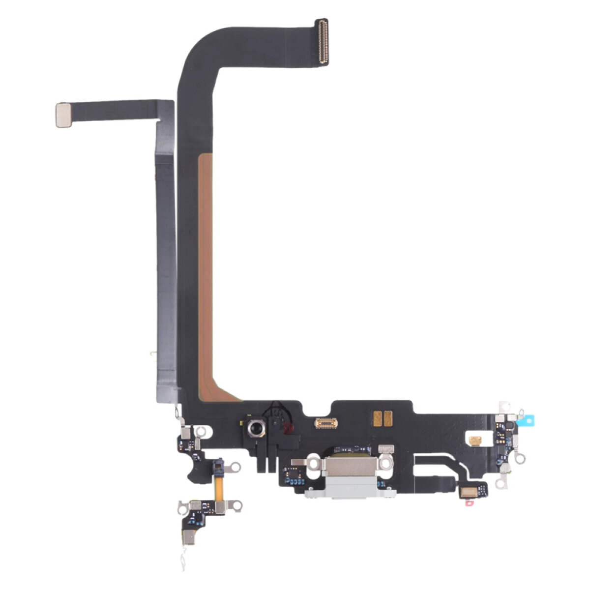 SPIP13PM-0003 Charging port flex cable SPIP13PM-0003 για iPhone 13 Pro Max, λευκό - Image 1