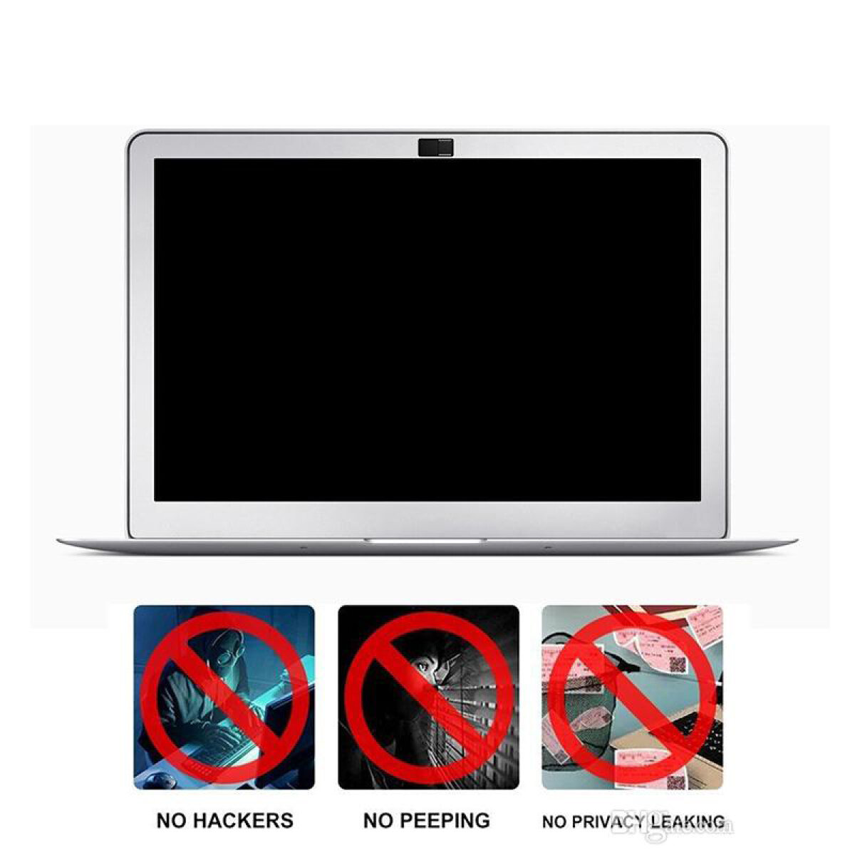 Κάλυμμα κάμερας SPPIP-002, 3 μεγέθη, μαύρο - Image 3