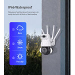 SECTEC smart κάμερα ST-428-4M-DL με προβολείς, dual lens, 4MP, Onvif PTZ - Image 8