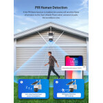 SECTEC smart ηλιακή κάμερα ST-S517C-3M, 3MP, PIR, PTZ, cloud/micro SD - Image 5