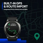 ZEBLAZE smartwatch Stratos 3 Pro, heart rate, 1.43" AMOLED, GPS, μαύρο - Image 2