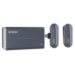 SYNCO ασύρματο μικρόφωνο P1L με θήκη φόρτισης, Lightning, 2.4GHz, γκρι