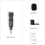 SYNCO μικρόφωνο για smartphone SY-U1P-MMIC, 3.5mm, μαύρο - Image 6