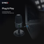 SYNCO επιτραπέζιο μικρόφωνο SY-V1M-CMIC, δυναμικό, καρδιοειδές, USB - Image 2