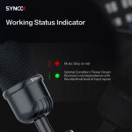SYNCO επιτραπέζιο μικρόφωνο SY-V1M-CMIC, δυναμικό, καρδιοειδές, USB - Image 6