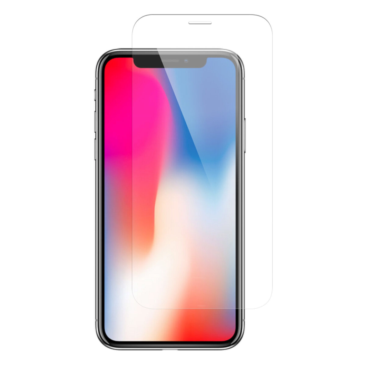 TGC-0044 POWERTECH Tempered Glass ELAIO 2.5 Curved για Apple iPhone X, Clear - Image 1