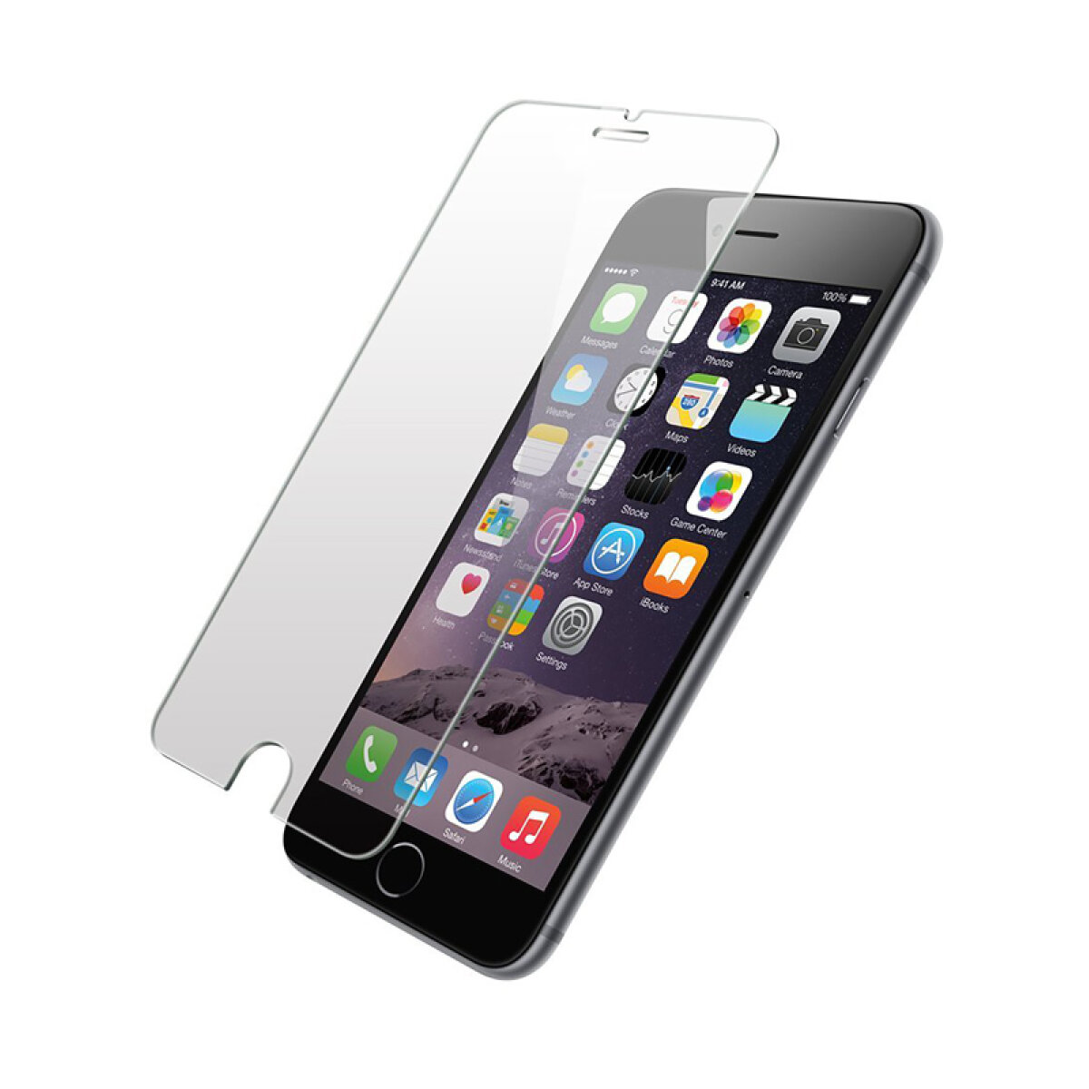 TGC-0100 POWERTECH Tempered Glass 9H(0.33MM) για iPhone 6 Plus - Image 1