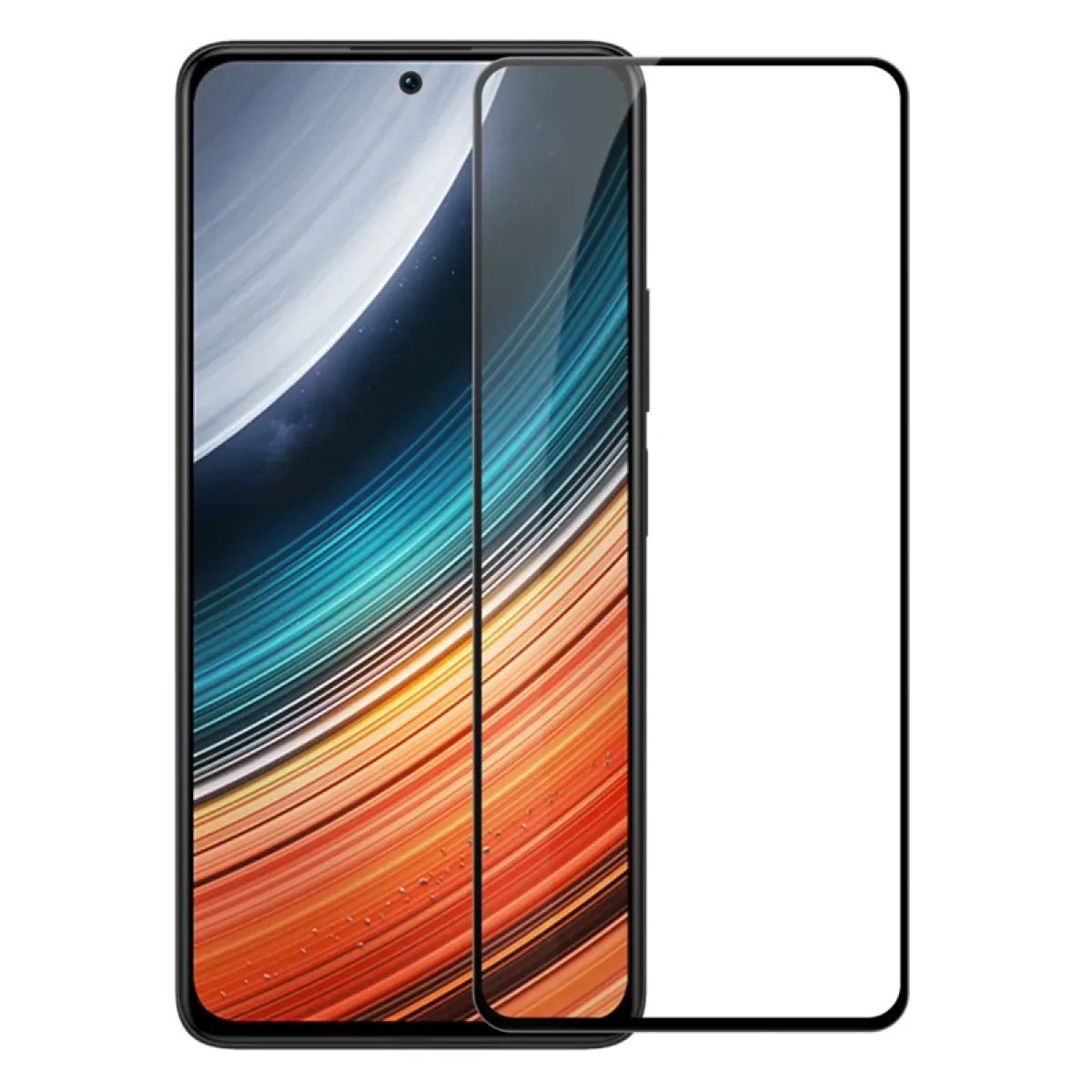 POWERTECH tempered glass 5D TGC-0605 για Xiaomi Poco F4, full glue - Image 1
