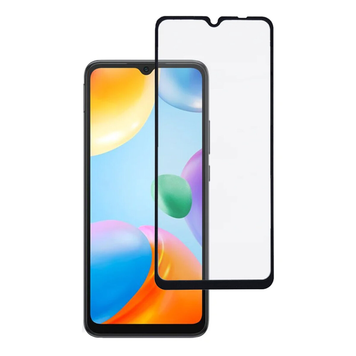 POWERTECH tempered glass 5D TGC-0652 για Xiaomi Redmi 12C, full glue - Image 1