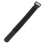 POWERTECH ιμάντας τύπου velcro TIES-027, 60x2cm, μαύρος, 10τμχ
