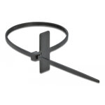 POWERTECH δεματικά καλωδίων TIES-033 με ετικέτα, 100x2.5mm, μαύρα, 25τμχ - Image 2