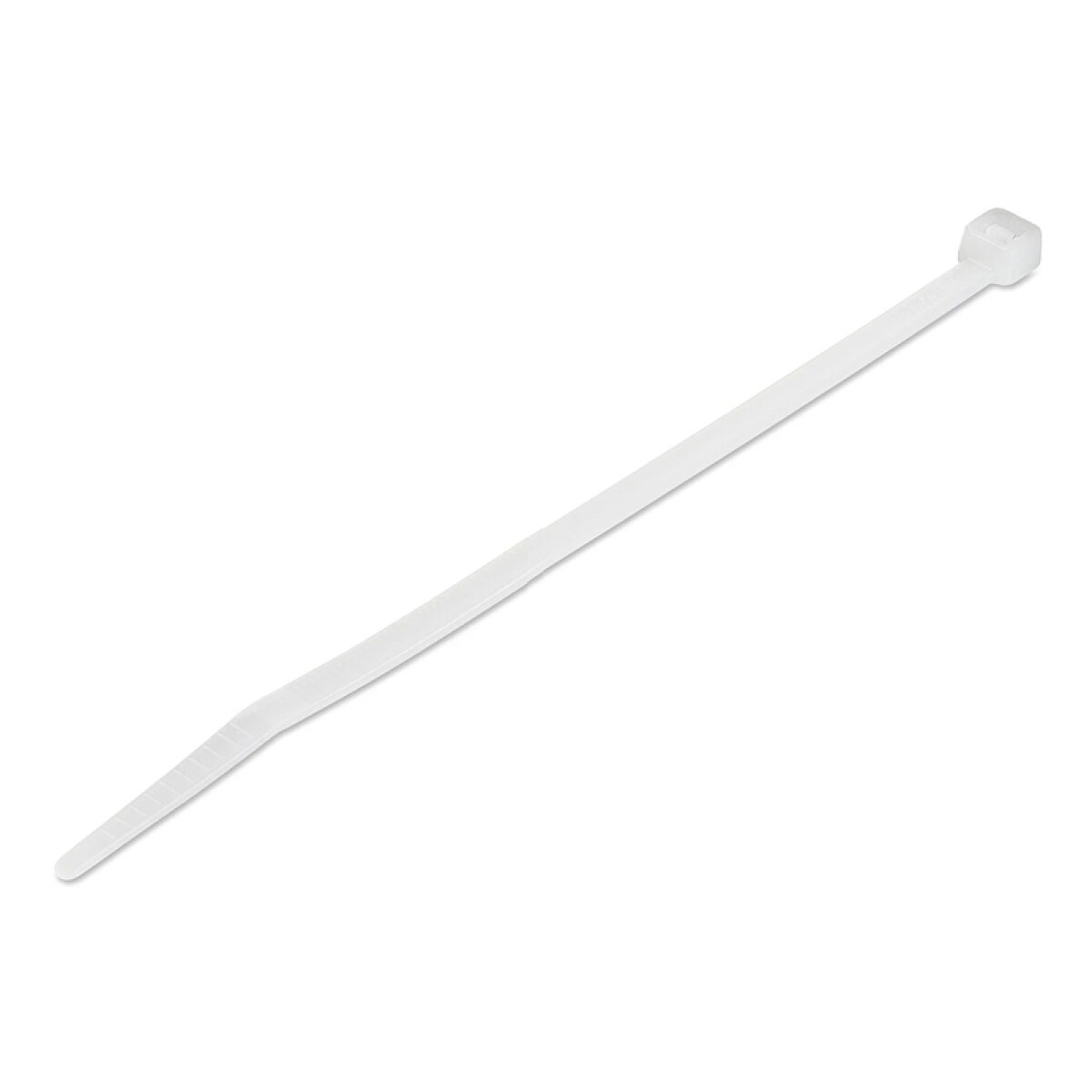 POWERTECH δεματικά καλωδίων TIES-053, 200x4.8mm, λευκά, 100τμχ - Image 1