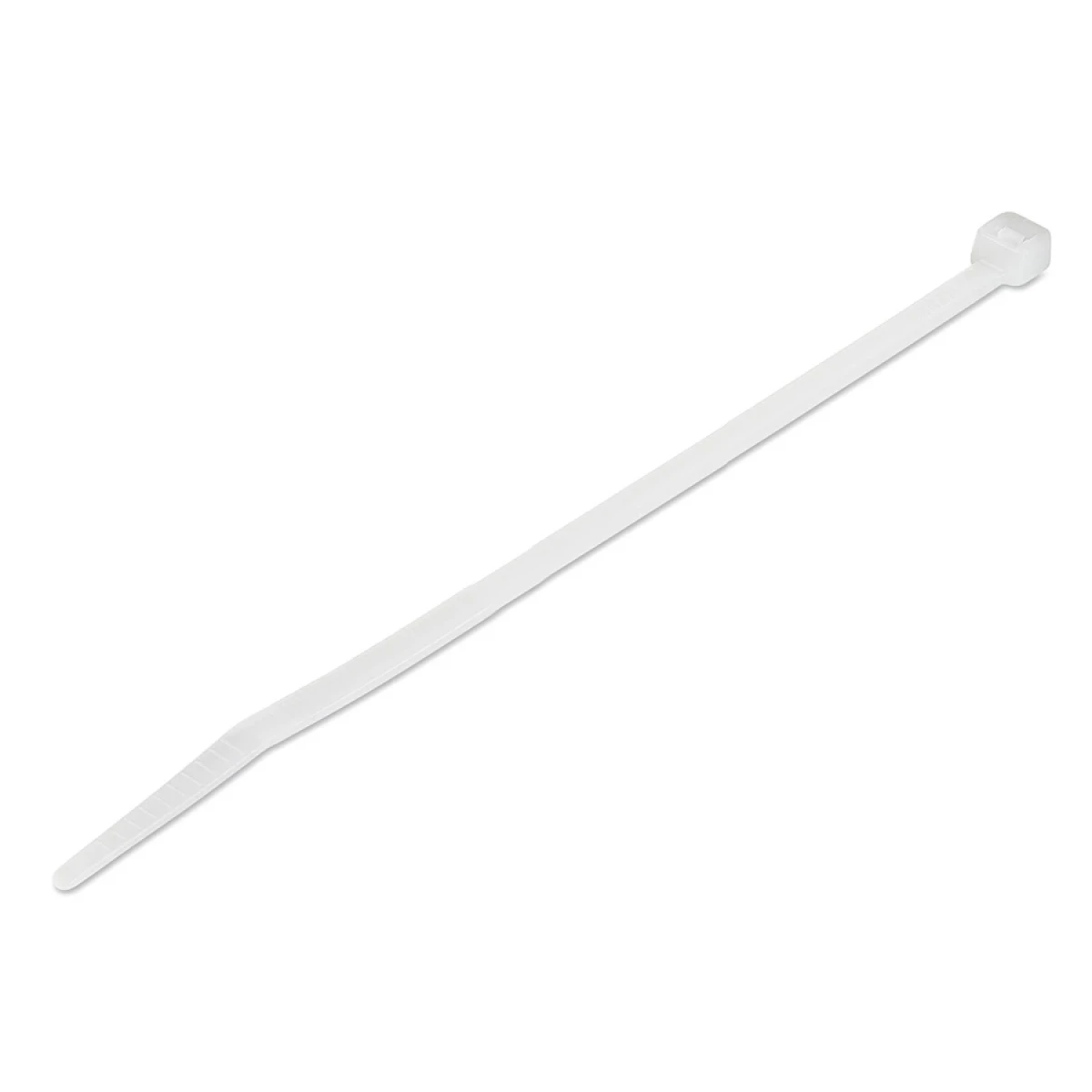 POWERTECH δεματικά καλωδίων TIES-055, 300x4.8mm, λευκά, 100τμχ - Image 1