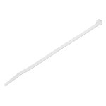 POWERTECH δεματικά καλωδίων TIES-061, 400x7.5mm, λευκά, 100τμχ