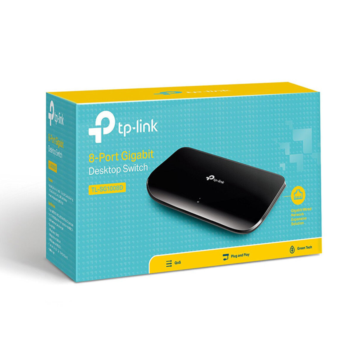 TP-LINK Desktop Switch TL-SG1008D, 8-port 10/100/1000Mbps, Ver. 12.0 - Image 3