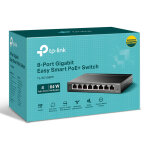 TP-LINK Easy Smart Switch TL-SG108PE, 8-Port Gbit, 4-Port PoE, Ver. 5.0 - Image 3