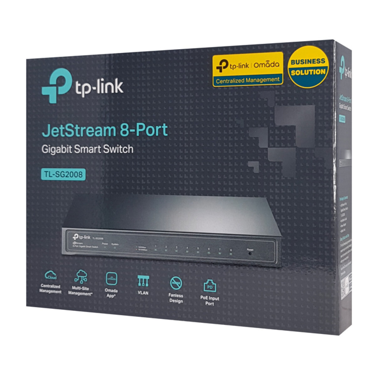 TL-SG2008-3 TP-LINK JetStream smart switch TL-SG2008, 8-Port Gigabit, Ver. 3.0 - Image 4