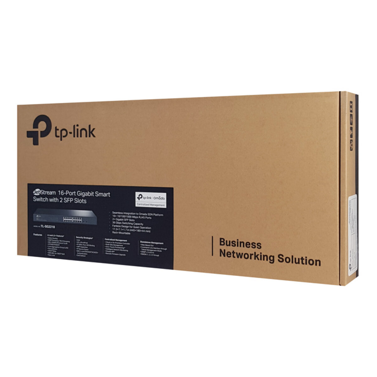TL-SG2218-3 TP-LINK JetStream smart switch TL-SG2218, 16-Port Gigabit, Ver. 1.0 - Image 4