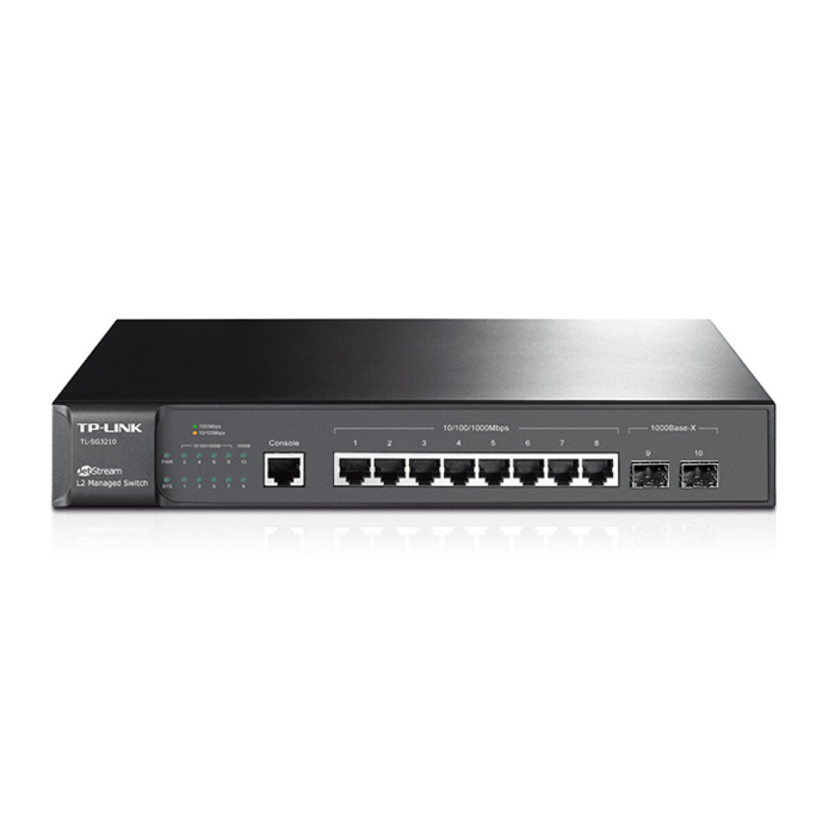 TL-SG3210 TP-LINK JetStream L2+ managed switch TL-SG3210, 8-Port Gigabit, Ver. 3.0 - Image 1