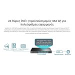 TP-LINK L2 Managed Switch TL-SG3428MP, 24x PoE+, 4x SFP, Ver. 5.2 - Image 4