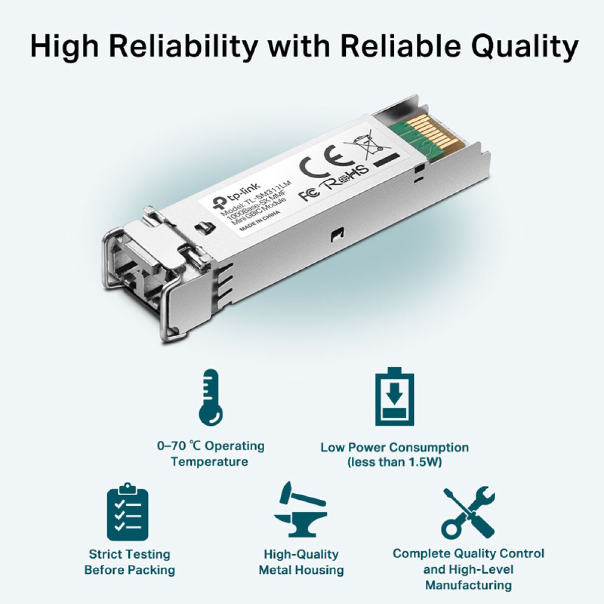 TL-SM311LM-2 TP-LINK MiniGBIC Module TL-SM311LM, έως 550m, Ver. 3.20 - Image 3
