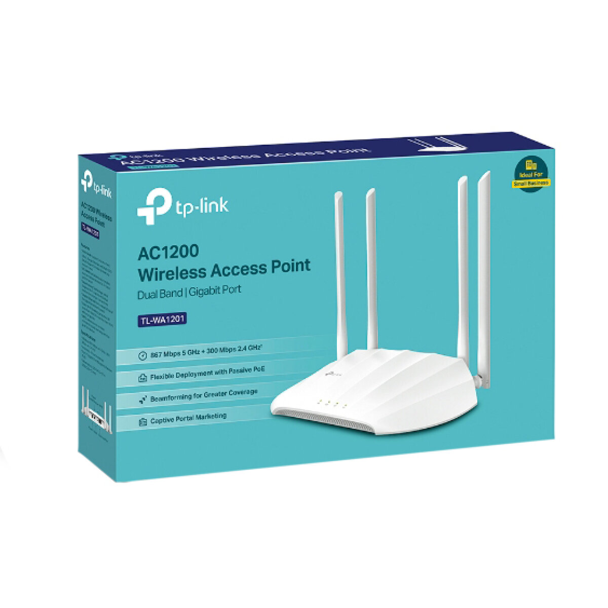 TL-WA1201-5 TP-LINK Wi-Fi access point TL-WA1201, Dual Band, Gigabit, PoE, λευκό - Image 6