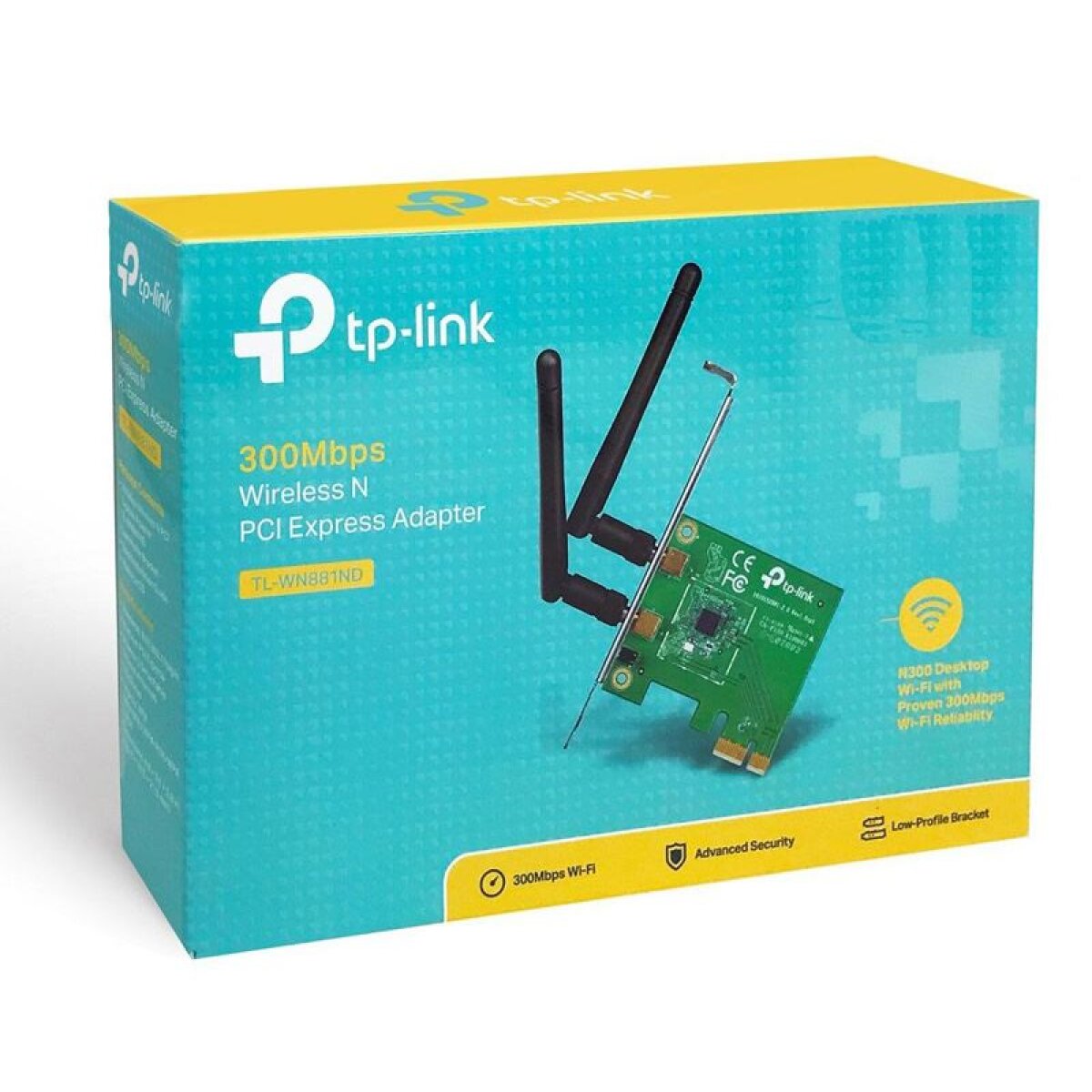 TL-WN881ND-4 TP-LINK Ασύρματο N PCI Adapter TL-WN881ND, 300Mbps, WPA/WPA2, Ver. 1.0 - Image 5