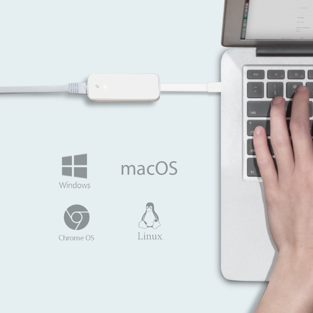 UE300C-1 TP-LINK αντάπτορας δικτύου UE300C, USB-C, 1000Mbps Ethernet, Ver. 2.0 - Image 3