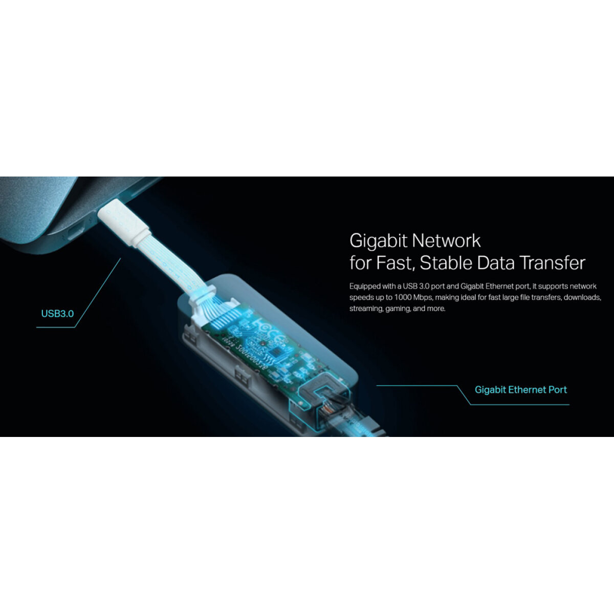 UE300C-3 TP-LINK αντάπτορας δικτύου UE300C, USB-C, 1000Mbps Ethernet, Ver. 2.0 - Image 5