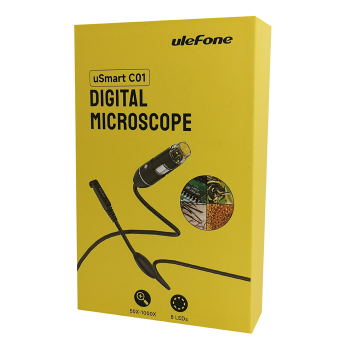 ULEFONE ψηφιακό μικροσκόπιο C01 για uSmart βύσμα, 50x-1000x, 1MP - Image 7