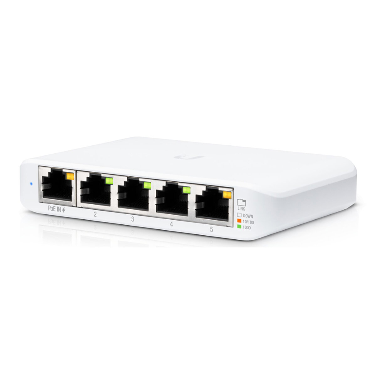 USW-FLEX-MINI UBIQUITI UniFi Switch USW-Flex-Mini, 5-Port Gigabit, 10/100/1000 Mbps - Image 1