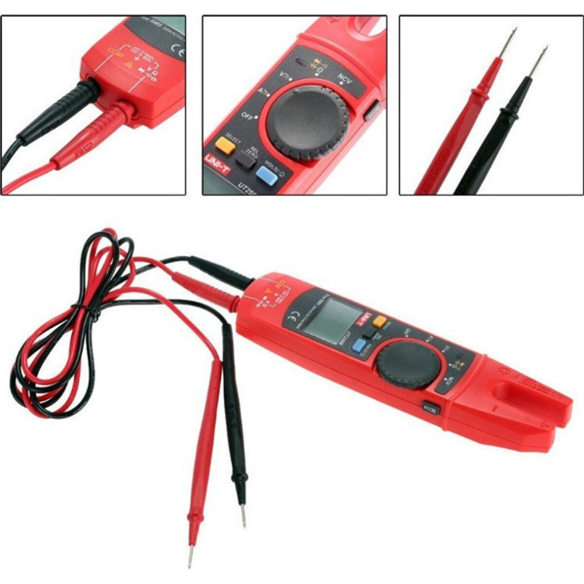 UT256B-1 UNI-T ψηφιακή αμπεροτσιμπίδα UT256B, 200A AC/DC, NCV, True RMS - Image 2