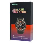 ZEBLAZE smartwatch Vibe 7 Pro, 1.43" AMOLED, ηχείο & mic, 3 ATM, μαύρο - Image 8