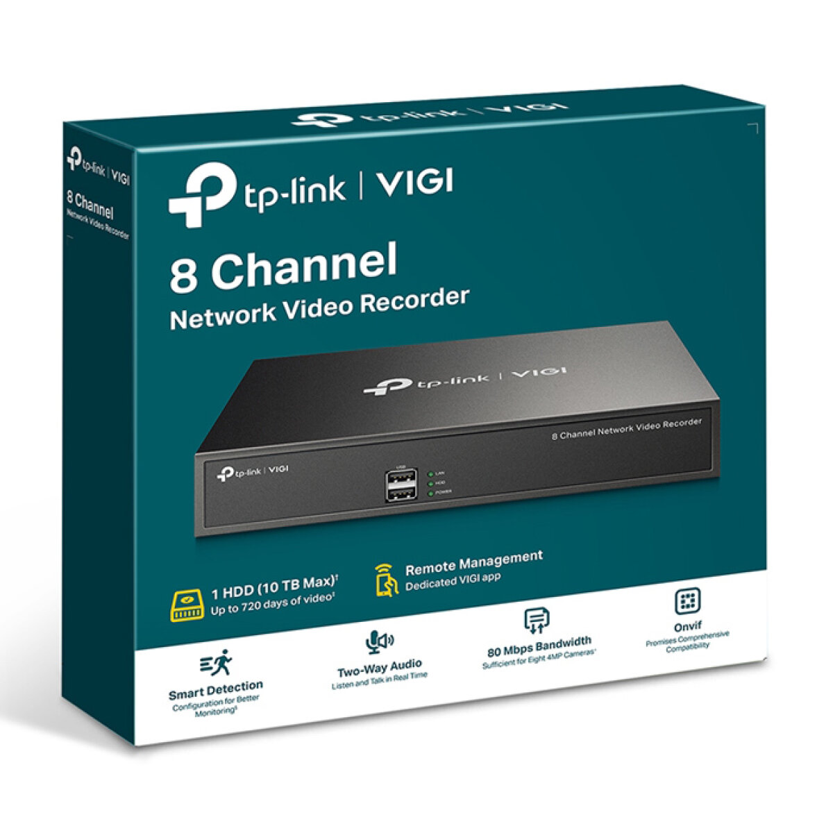 TP-LINK NVR καταγραφικό VIGI NVR1008H, 8MP, 8 κανάλια, Ver. 2.0 - Image 6