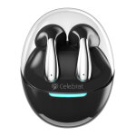 CELEBRAT earphones με θήκη φόρτισης W51, True Wireless, Φ13mm, μαύρα - Image 4