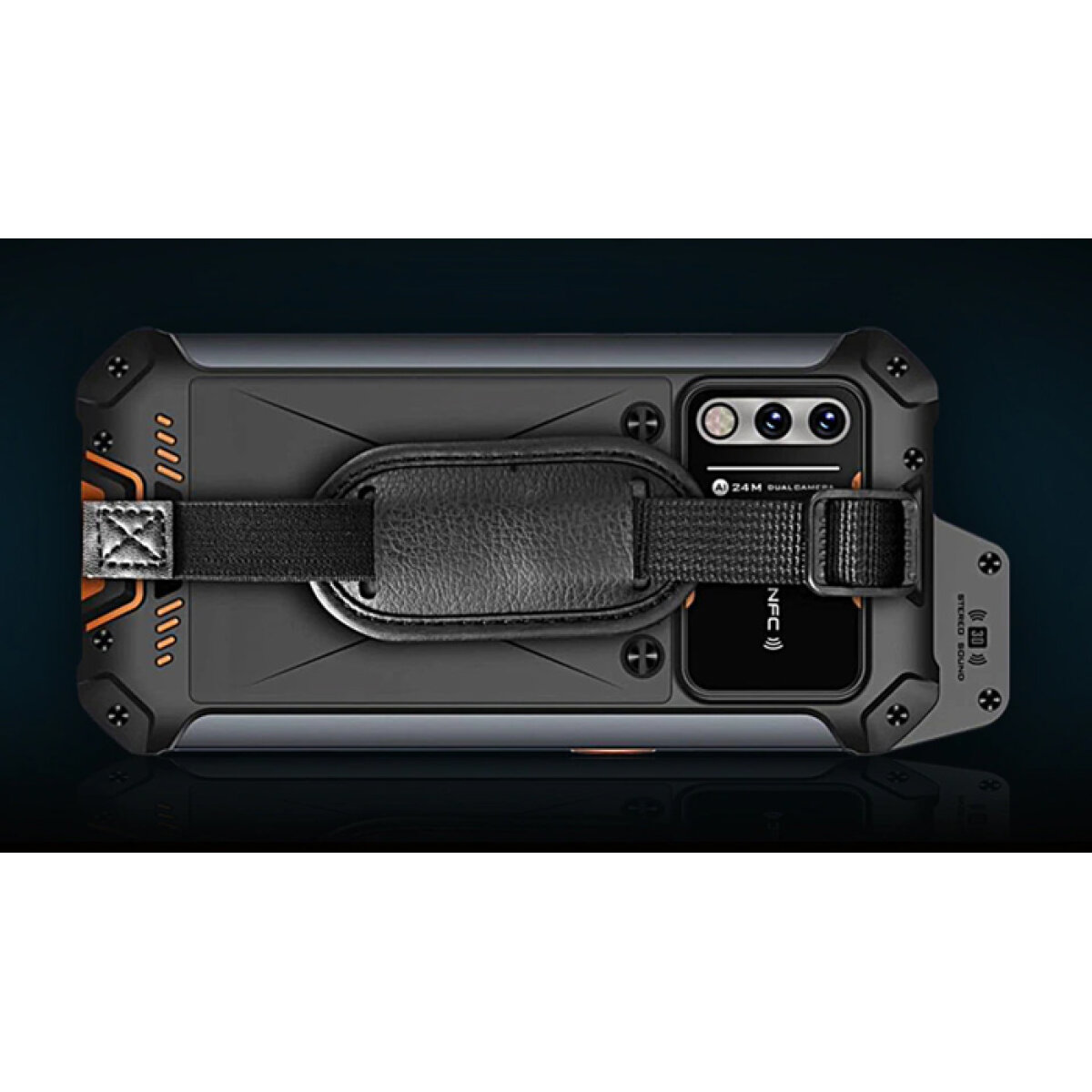 UNIWA smartphone W888, 6.3", 4/64GB, ηχείο 2W, Atex Zone 2, IP68, μαύρο - Image 6