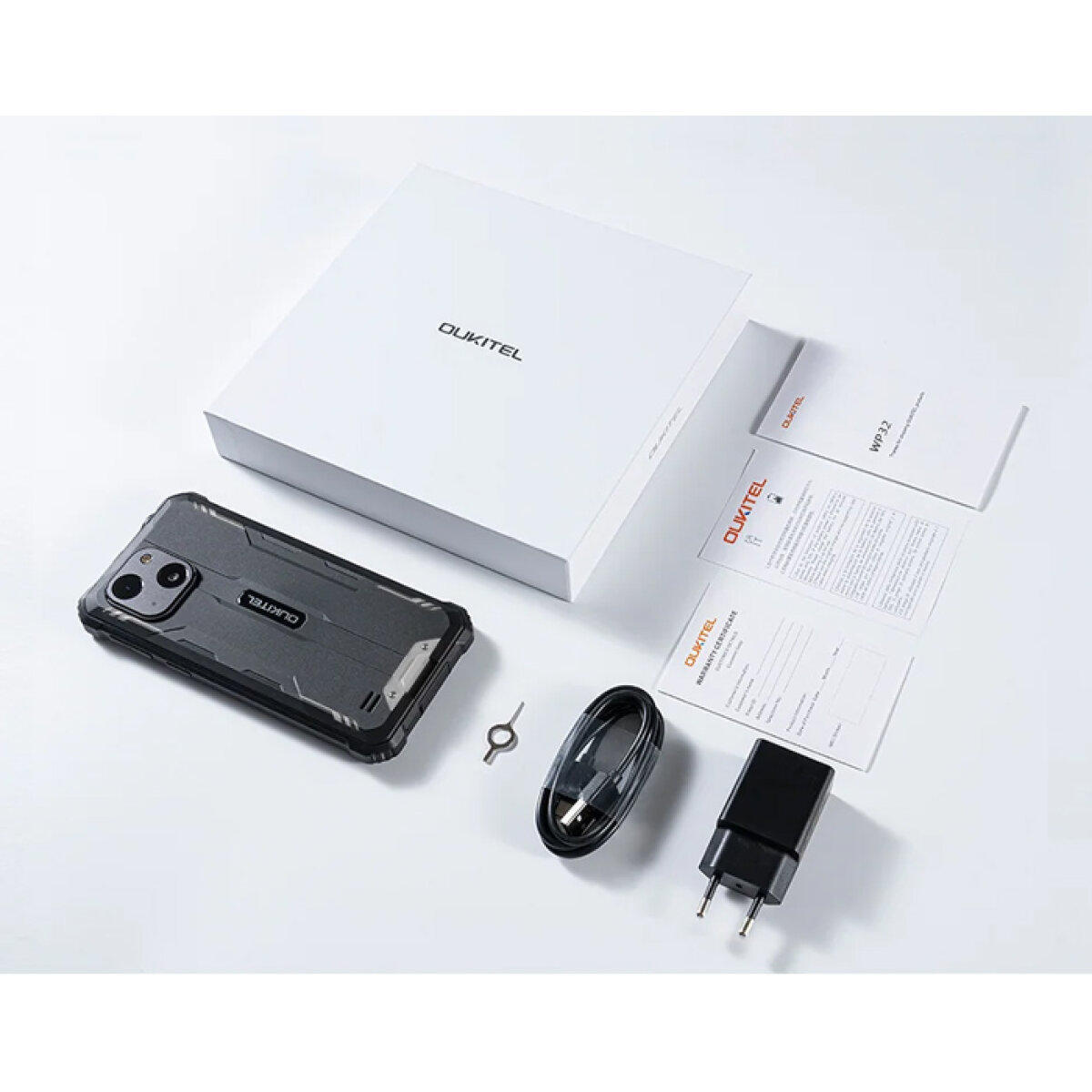 OUKITEL smartphone WP32, 6", 4/128GB, 6300mAh, IP68/IP69K, μαύρο - Image 9